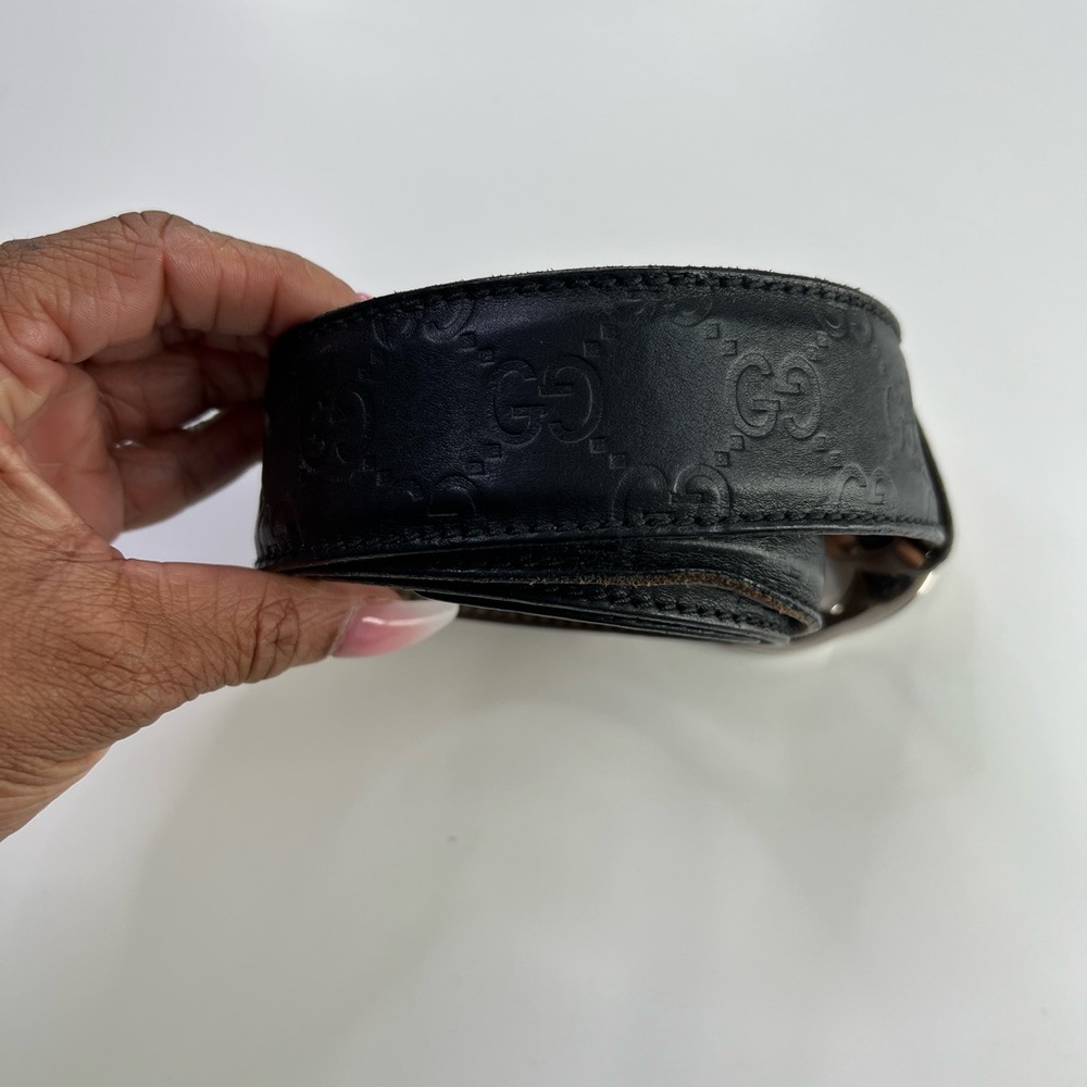 Authentic signature Gucci belt